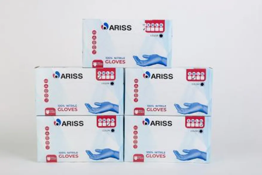 니트릴장갑(검정/S) 이미지