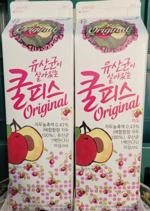 쿨피스자두930ml*16개국내산 1박스 이미지