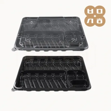[AJ]일회용 초밥용기 15칸(12P) 도시락 150개세트 (합포장)