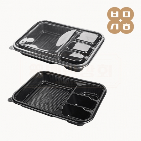 [JH 일회용 4칸 도시락용기 구형 400개세트