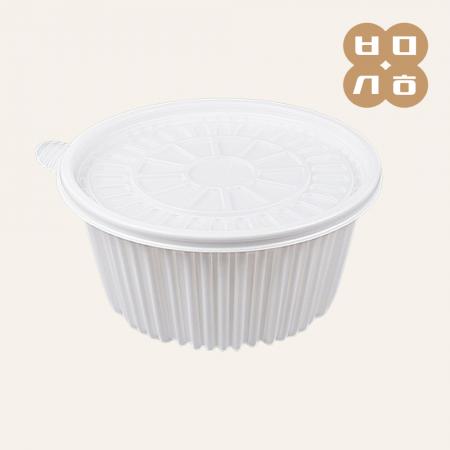 [FP] 210파이 탕용기(중) 백색 200개세트(몸통+뚜껑)