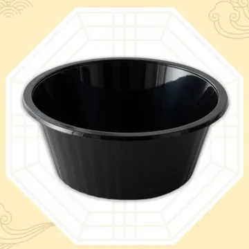 KH 210파이 사출 중화용기 대(흑색) 400개