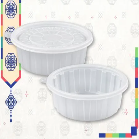 [JH] 일회용 158파이 신형 삼계탕용기 소 반투명 400개세트