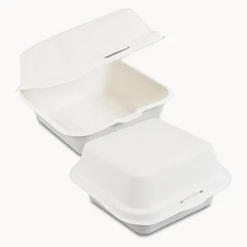 펄프 햄버거용기 CN(CS) B-003 백색 500개