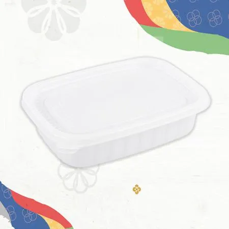 [FP]사각 죽용기 소(반투명) 300개세트 [합포장]