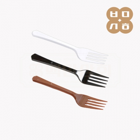 [BW]일회용 포크(백색) 벌크포장 2000개