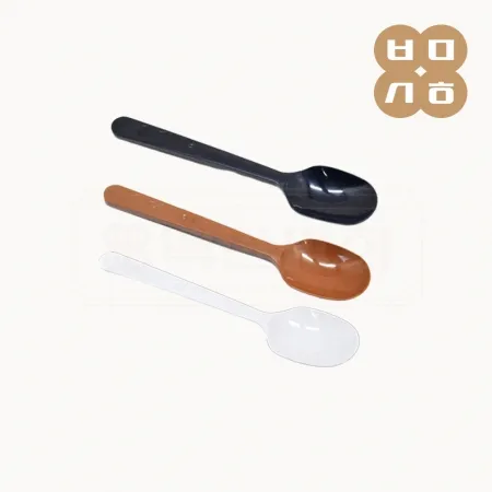 [BW]일회용 빙수용스푼 중(갈색) 벌크포장 2000개