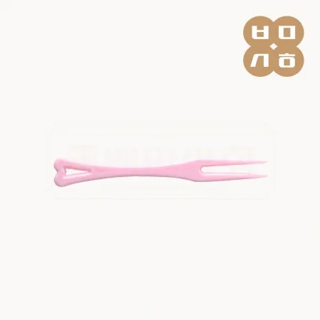 [TY] 일회용 칼라미니포크 벌크포장 핑크 1박스10000개