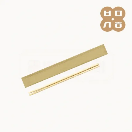 [KO]일회용 젓가락 둥근대나무 크라프트지 무지 3000개