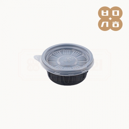 BK 소스용기 70파이 소 (흑색) 2000개세트 (합포장)