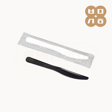 [BW]일회용 나이프(흑색) 개별포장 2000개