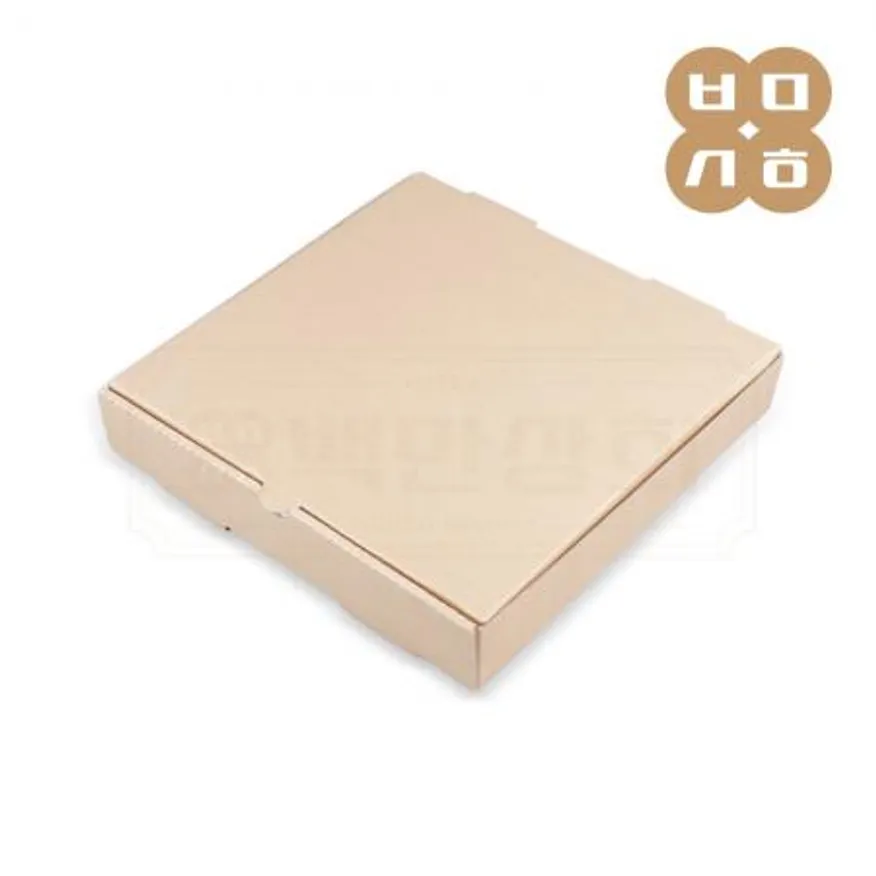 12인치 크라프트 피자박스 사각 100개 CN 이미지