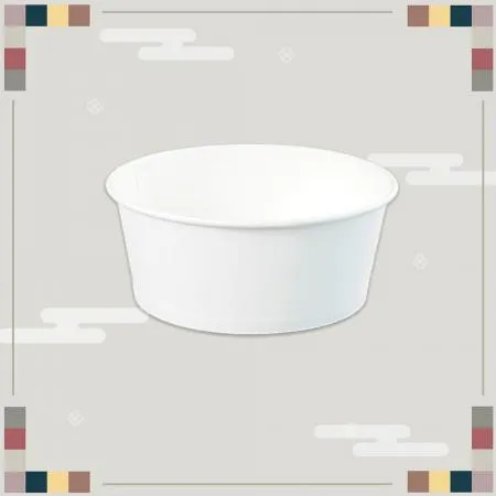 [PT] 일회용 종이용기 520CC 무지 박스1000개