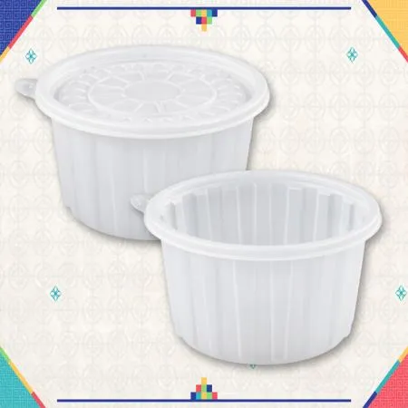 [JH] 일회용 158파이 신형 삼계탕용기 대 반투명 400개세트