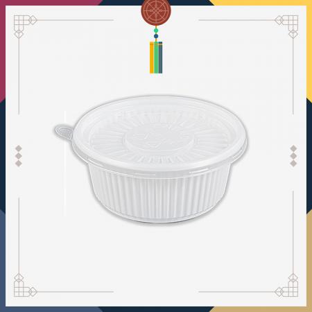 [KNP]일회용 PP 국물용기 105파이 소(백색) 1000세트(합포장)