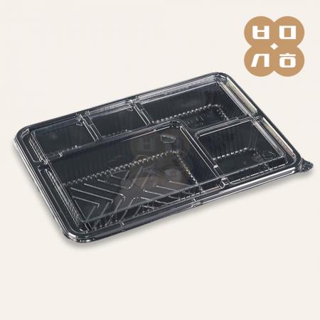 [CN] 일회용 돈가스용기 도시락용기 CN-0831 흑색 200개세트(합포장)