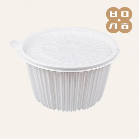 [FP] 210파이 탕용기(대) 백색 200개세트(몸통+뚜껑)