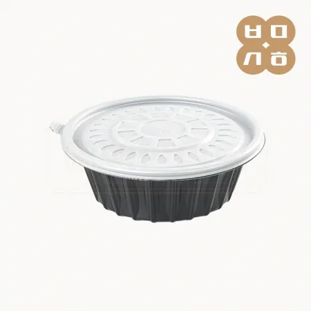 [CN]195파이 면용기 소(흑색) 200개세트
