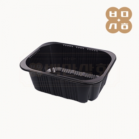 [JH](BFP) 일회용 실링용기 19157 흑색 900개