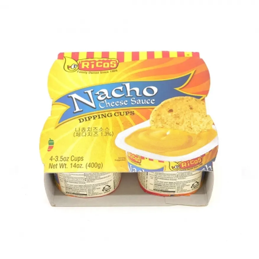 리코스 나초치즈소스 100g x 4입 400g 이미지