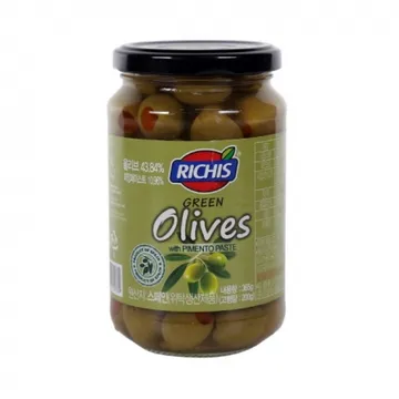리치스 그린올리브 홀 365g