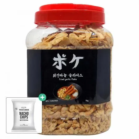 포케 튀긴마늘 슬라이스 갈릭칩 후레이크 1kg [사은품 증정]
