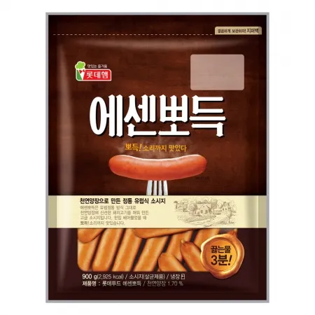 롯데햄 냉장 에센뽀득 900g 이미지