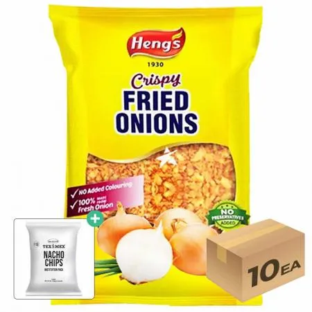 1박스) 헹스 프라이드 크리스피어니언 크런치 양파후레이크 1kg x 10개입