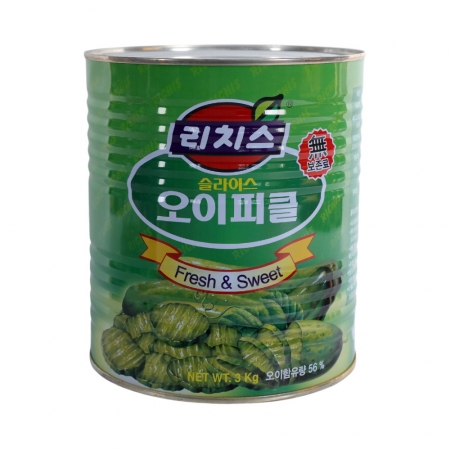 리치스 오이피클 슬라이스 3kg