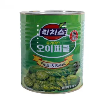 리치스 오이피클 슬라이스 3kg