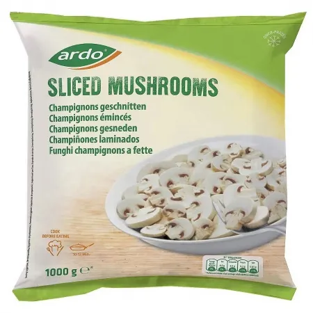 아르도 비건 냉동야채 양송이슬라이스 1kg