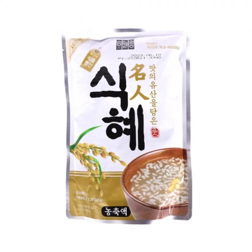 하늘청 식혜원액 790ml 이미지