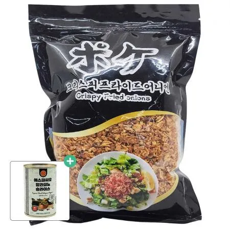 유통기한 26년 2월 포케 크리스피어니언 튀긴양파토핑 후레이크 500g [사은품 증정]