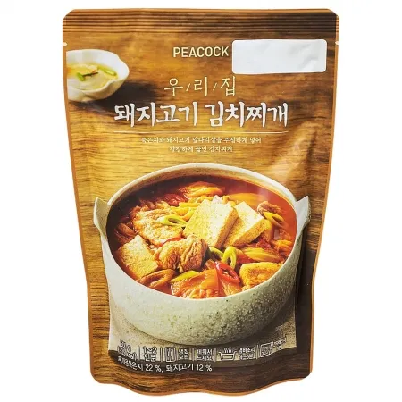 피코크 냉장 우리집 돼지고기김치찌개 500g