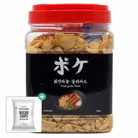 포케 튀긴마늘 슬라이스 갈릭칩 후레이크 500g