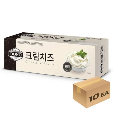 1박스) 도노 냉장 크림치즈 1.36kg x 10개입 이미지