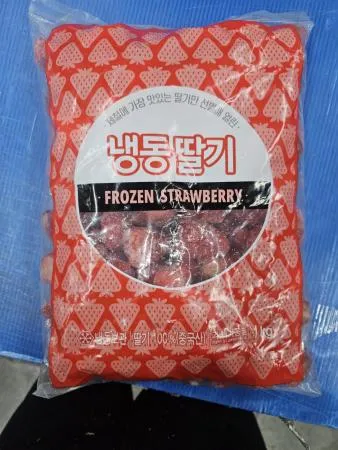 그린무역 냉동 무가당딸기 1kg 이미지