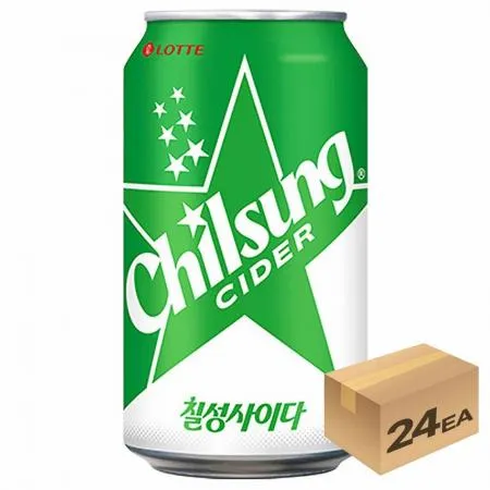 1박스) 칠성사이다 355ml x 24개입