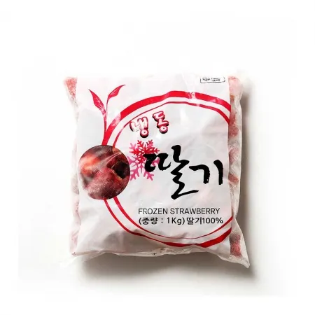 그린무역 냉동 무가당딸기 1kg 이미지