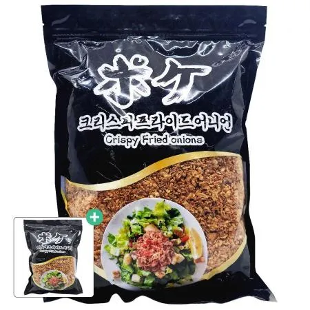 유통기한25년12월 포케 크리스피어니언 튀긴양파토핑 후레이크 1kg  [사은품 증정]