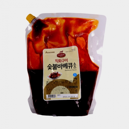 쉐프원 냉장 직화구이숯불 바베큐소스 2kg