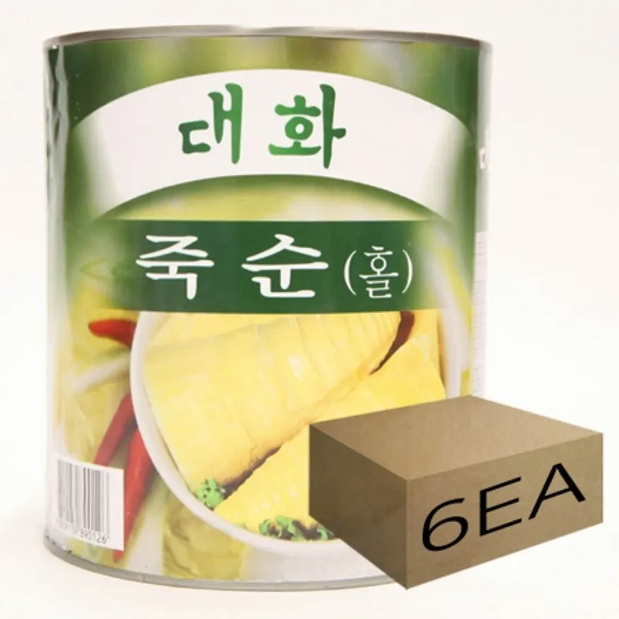 1박스) 대화 죽순홀 2.84kg x 6개입 이미지