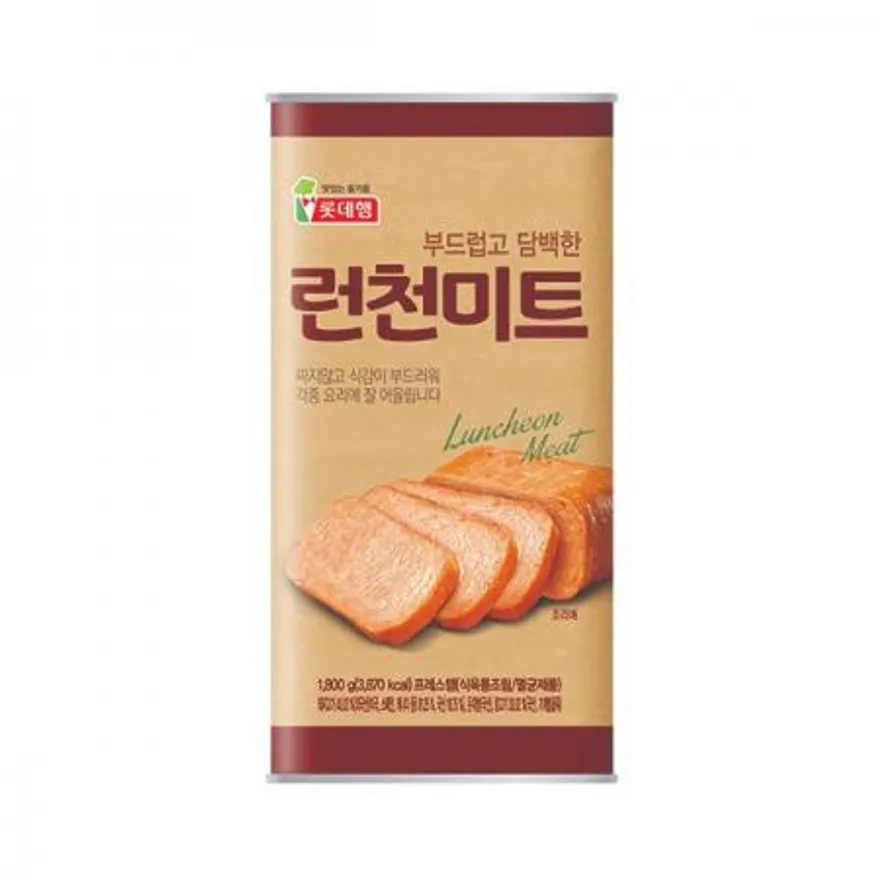 롯데 런천미트1.8kg 6개 1박스 이미지