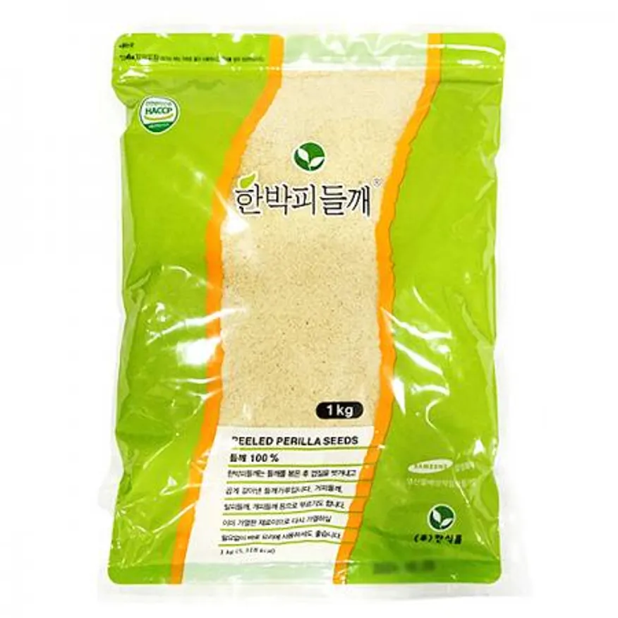 한식품 박피들깨 1kg 1박스 10개 이미지