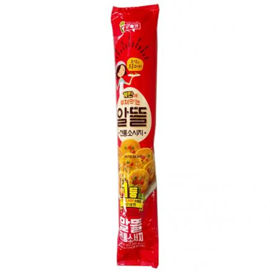 롯데 쿡전통 알뜰 소시지 1kg 이미지