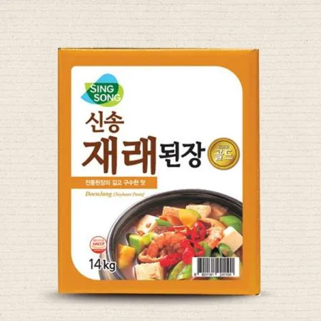 신송 재래 된장 14kg 식자재용 대용량