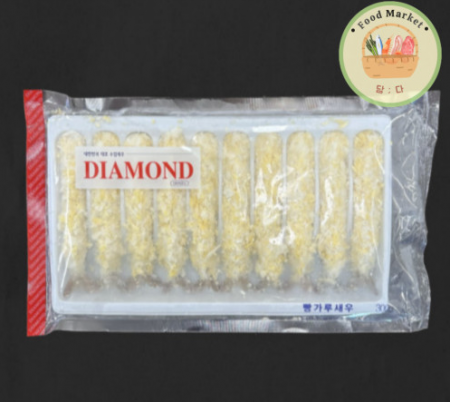 다이아몬드 빵가루 새우 30g 10미 새우튀김