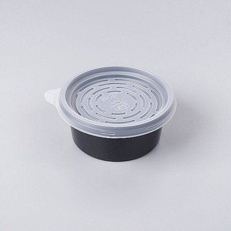 [오늘도착]JH 일회용 70파이 소스용기 소 흑색 2000개세트[합포장]