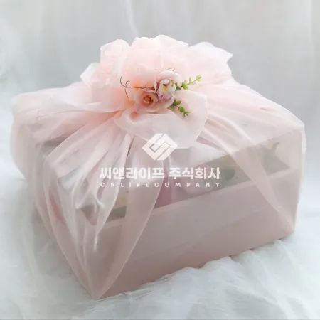 [택배전용] 과일박스 투명창핸들박스L 1호 선물세트 이미지