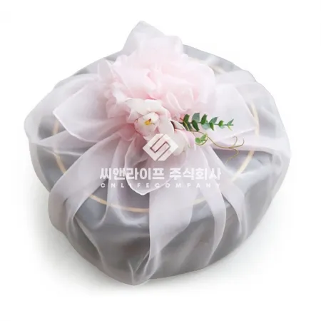 [택배전용] 과일박스 투명창라운드박스 선물세트 이미지